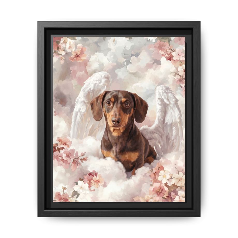 Canvas Framed 8x10 Black