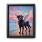 Canvas Framed 8x10 Black
