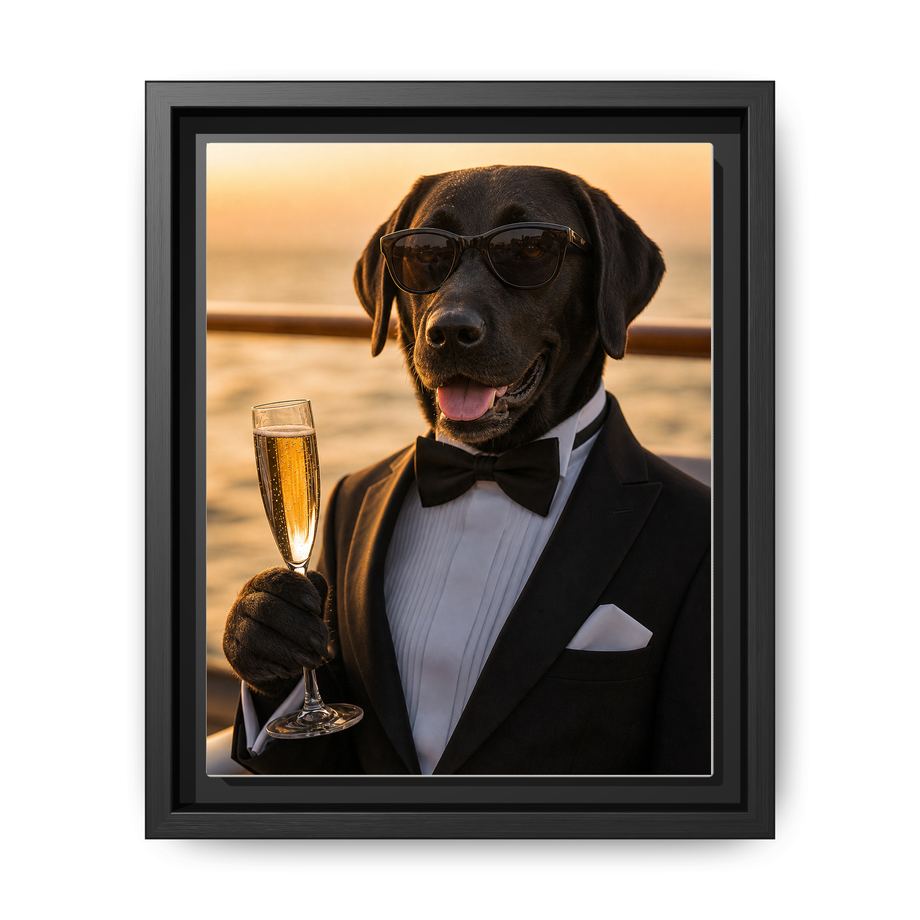 Framed 8x10 Black front