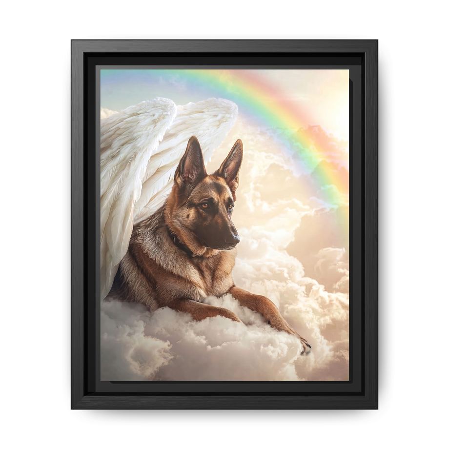 Canvas Framed 8x10 Black