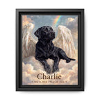 Canvas Framed 8x10 Black