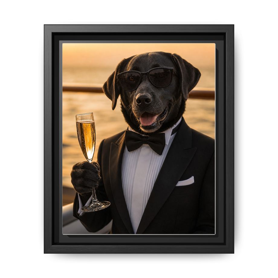 Framed 8x10 Black front