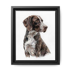 Canvas Framed 8x10 Black