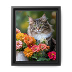 Canvas Framed 8x10 Black