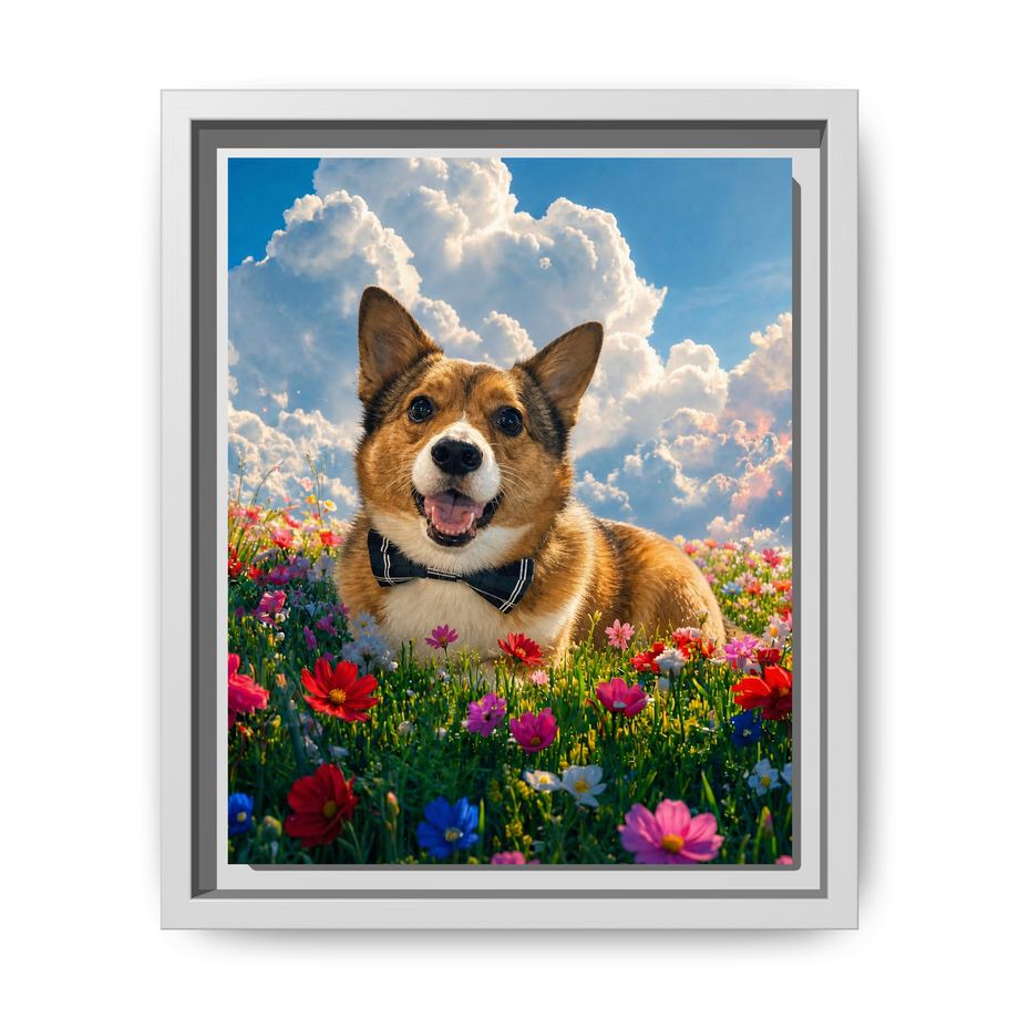 Framed 8x10 White front
