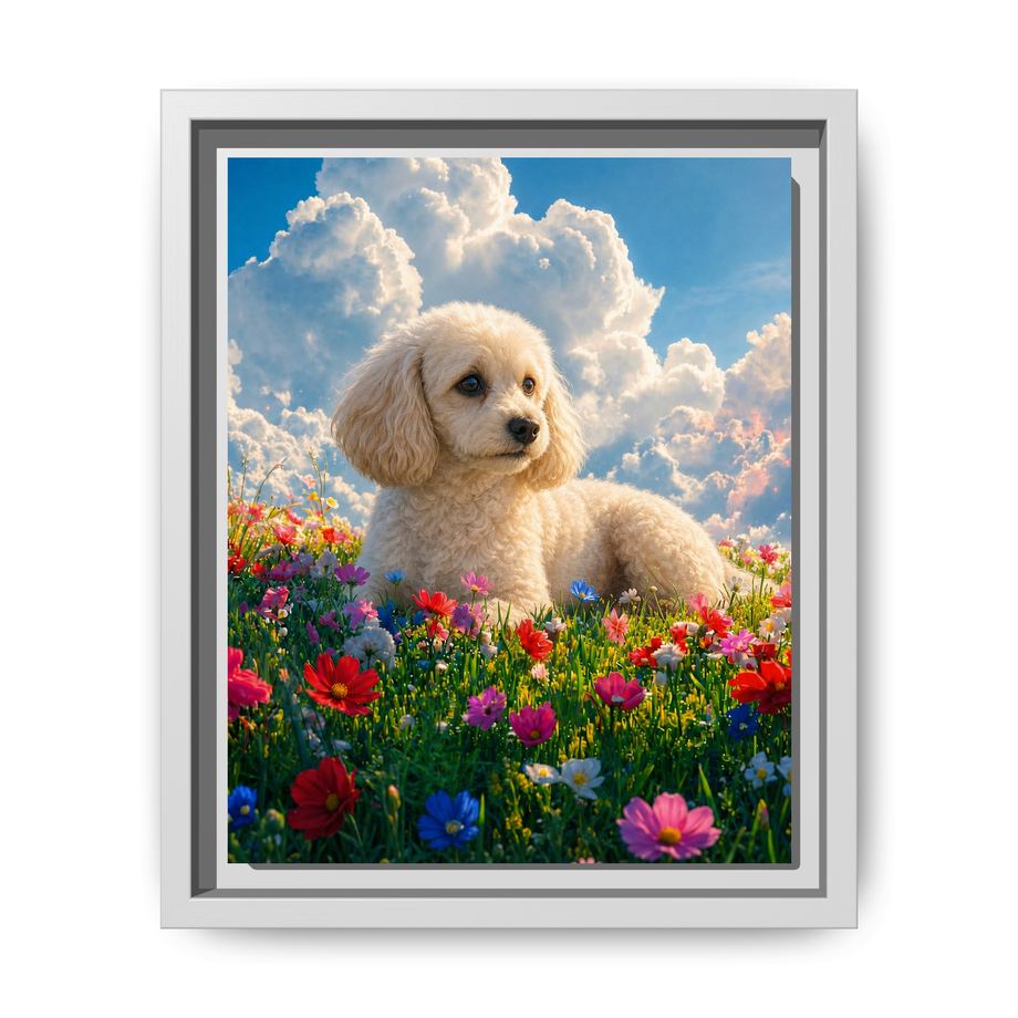 Framed 8x10 White front