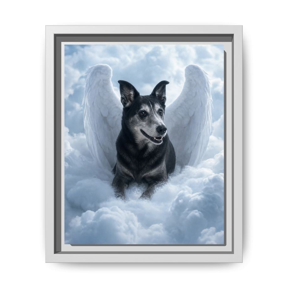 Framed 8x10 White front