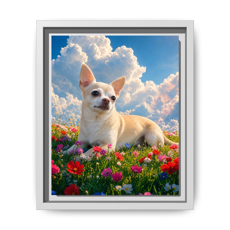 Framed 8x10 White front