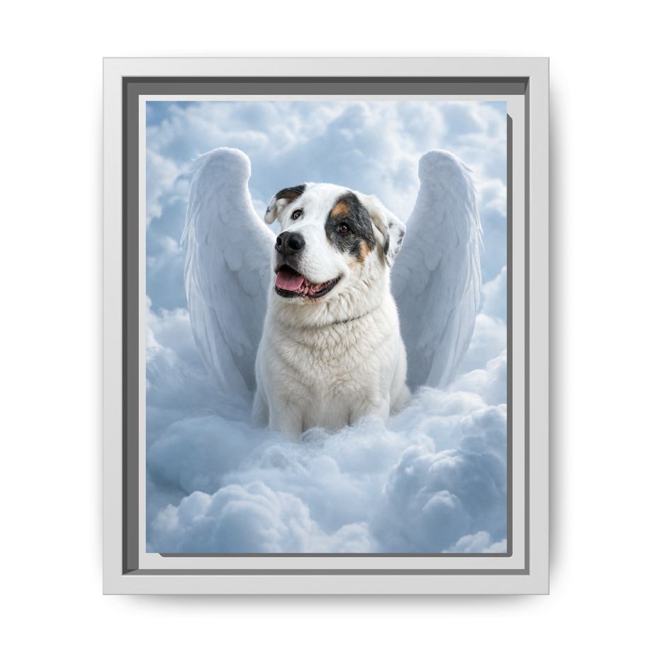 Framed 8x10 White front