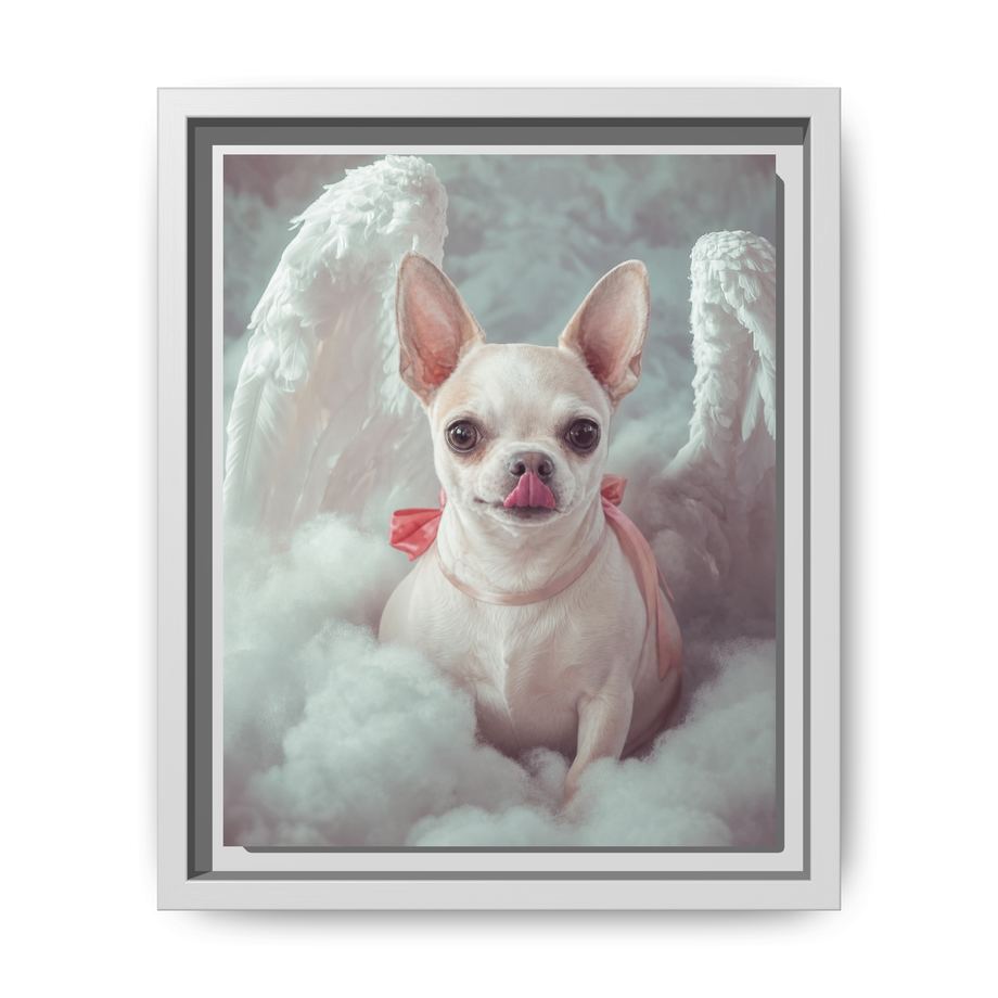 Framed 8x10 White front