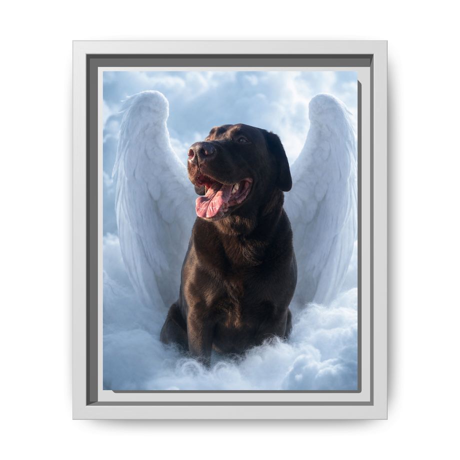 Framed 8x10 White front