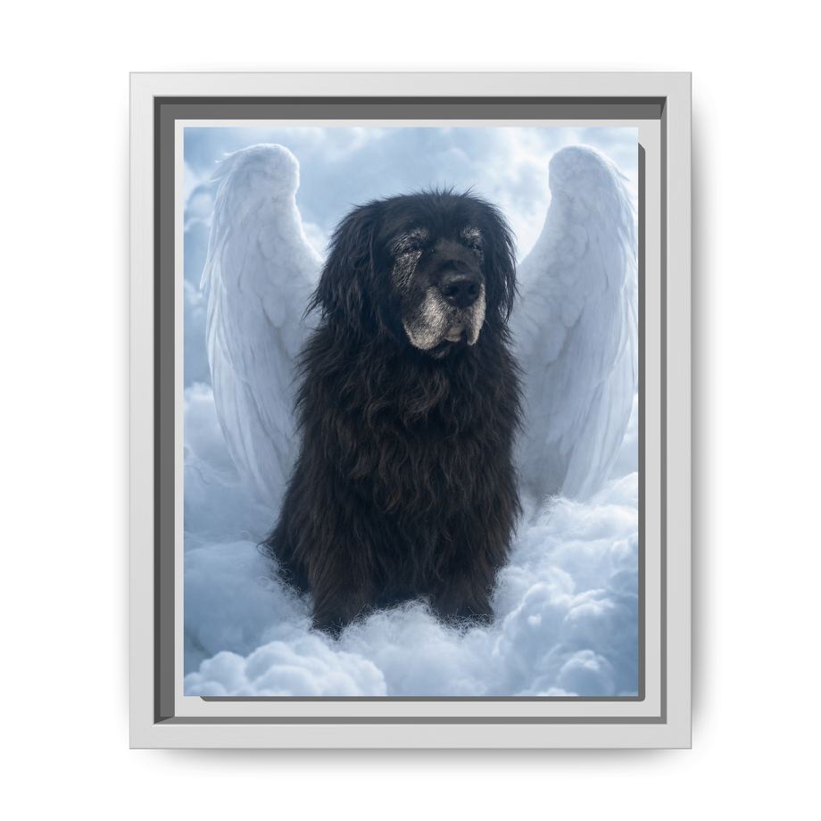 Framed 8x10 White front