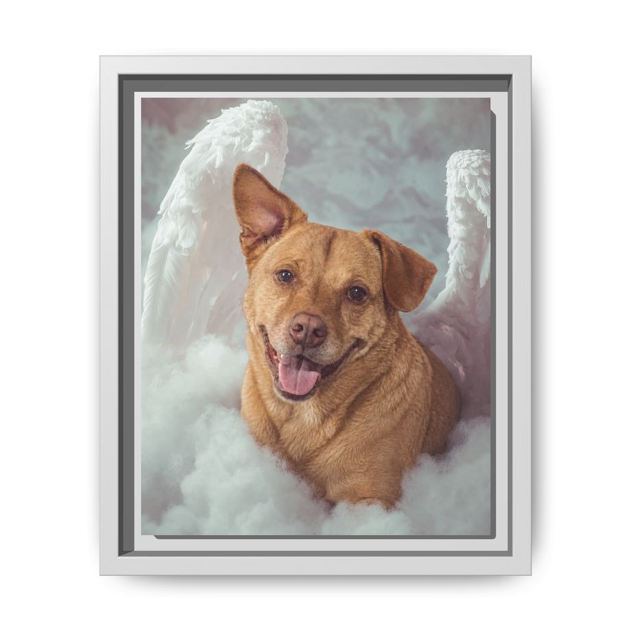 Framed 8x10 White front