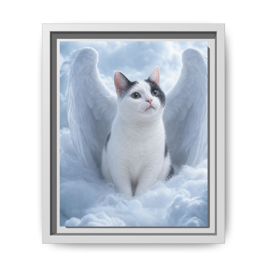 Framed 8x10 White front
