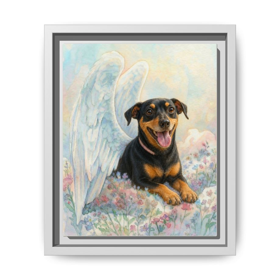 Framed 8x10 White front