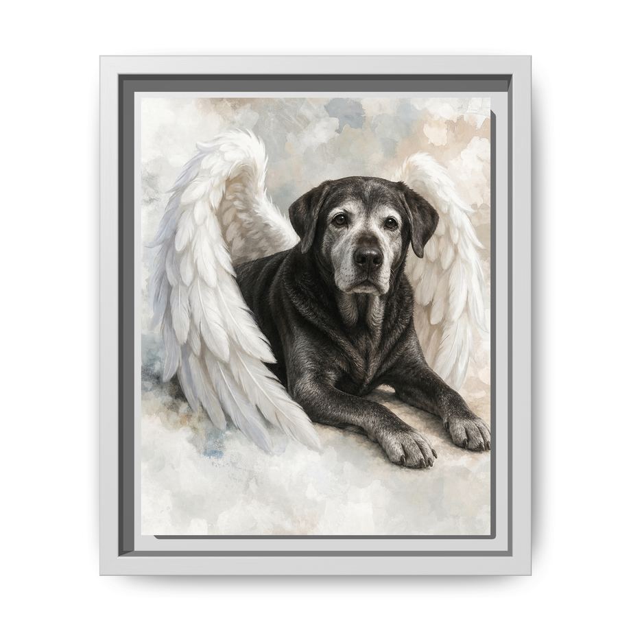 Framed 8x10 White front