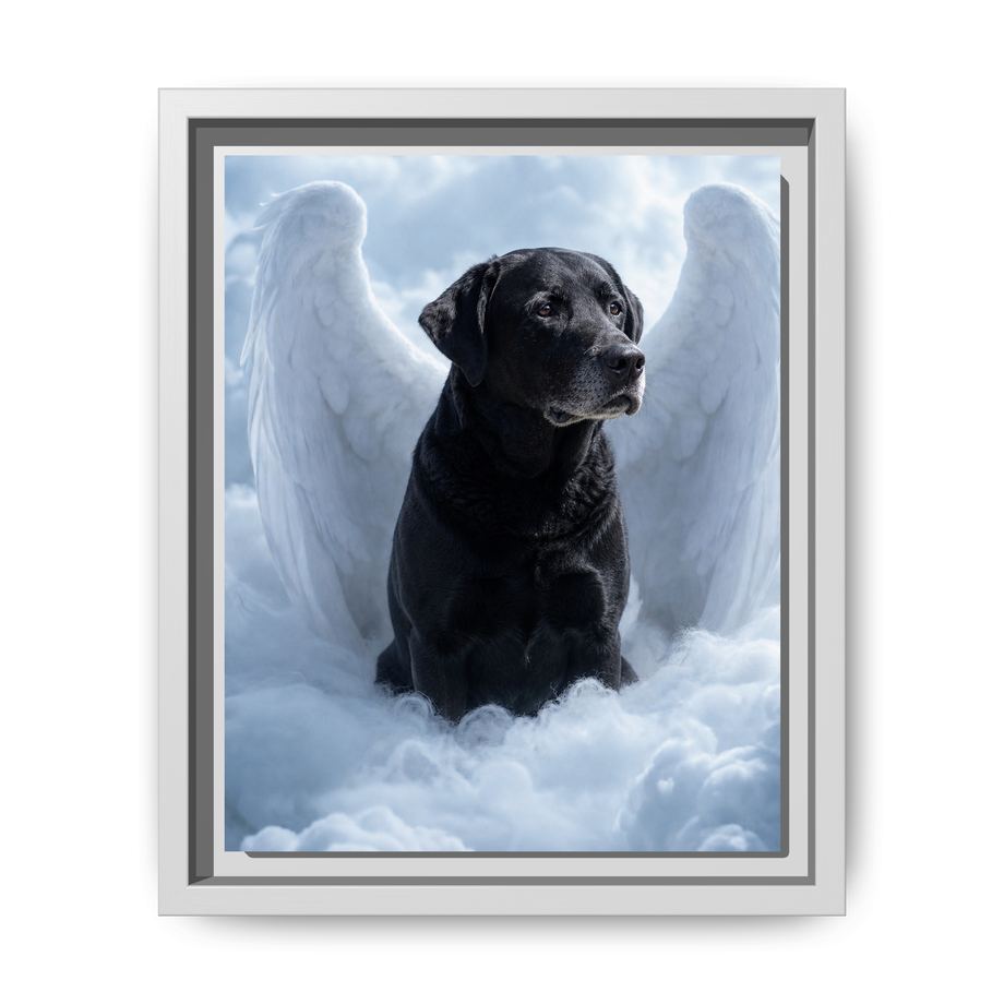 Framed 8x10 White front