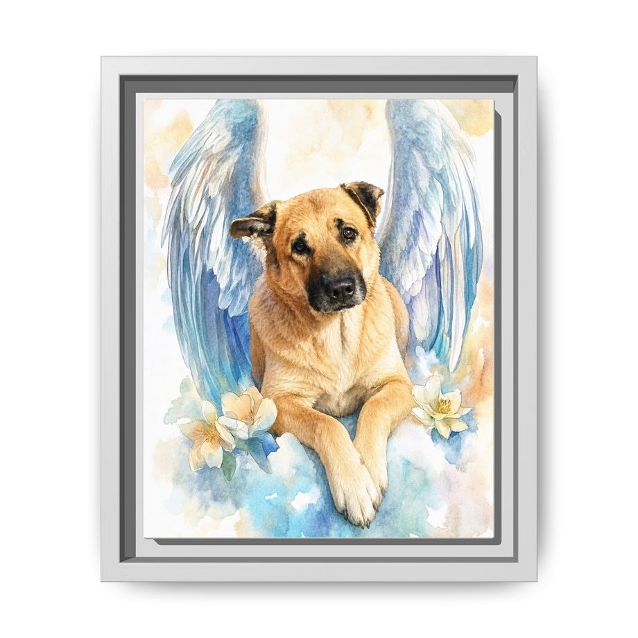 Framed 8x10 White front