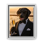 Framed 8x10 White front