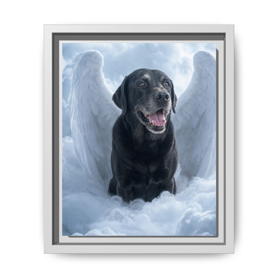 Framed 8x10 White front