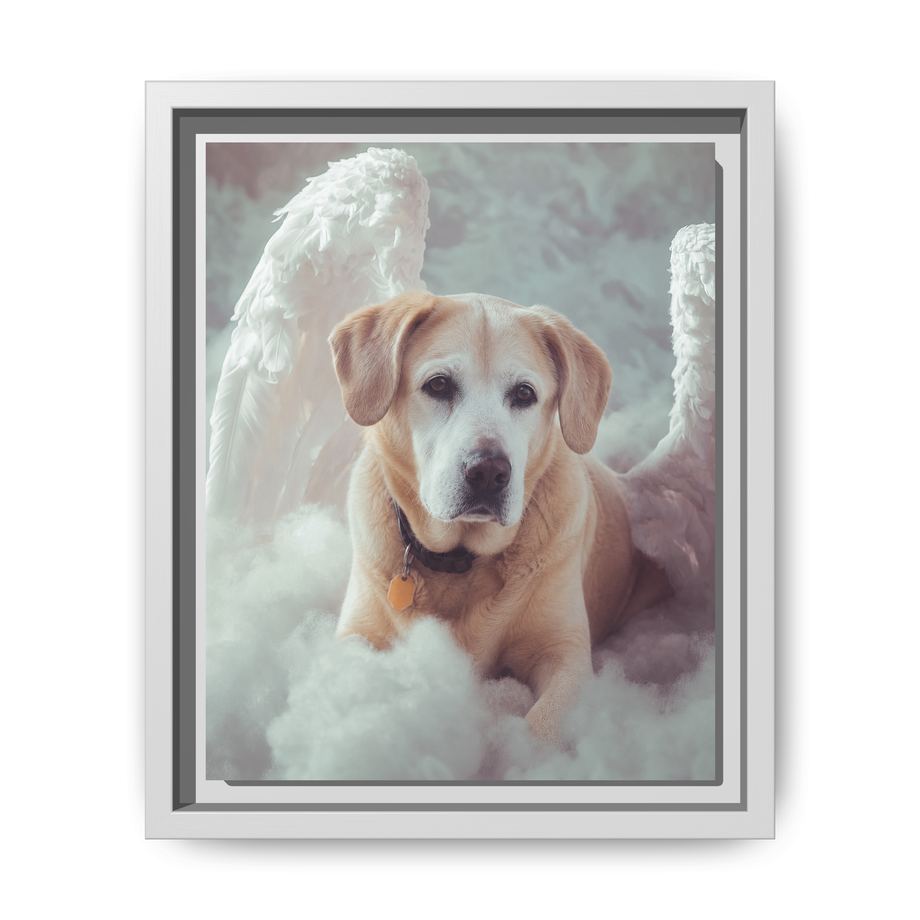 Framed 8x10 White front