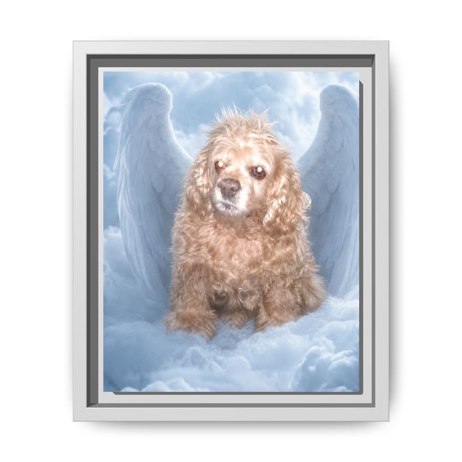 Framed 8x10 White front