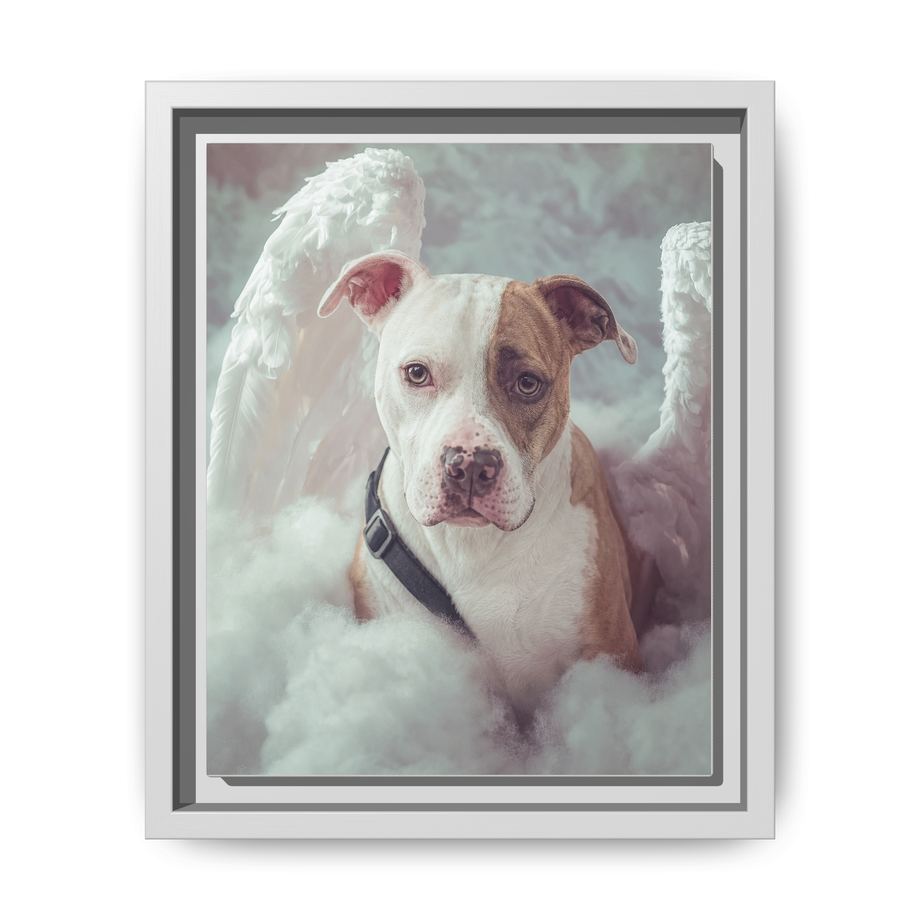 Framed 8x10 White front
