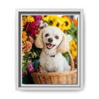 Framed 8x10 White front