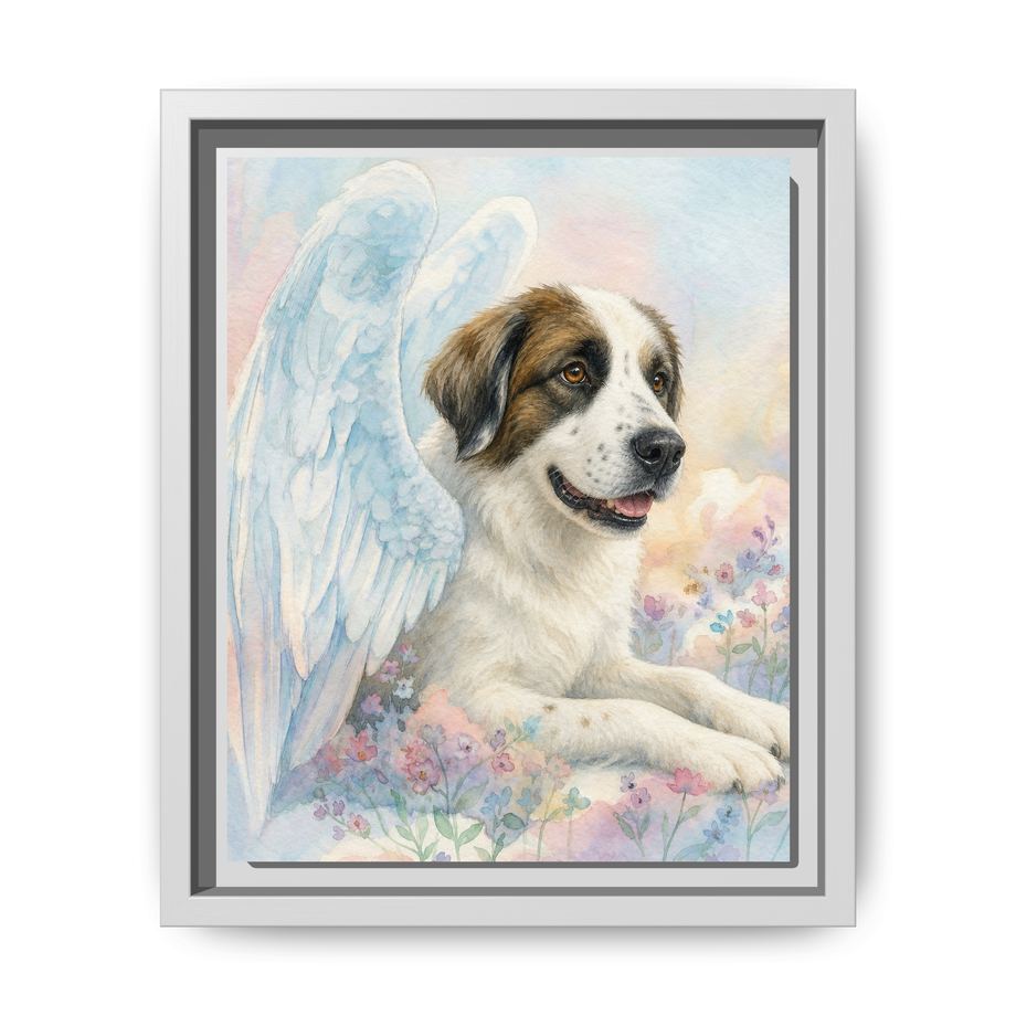 Framed 8x10 White front