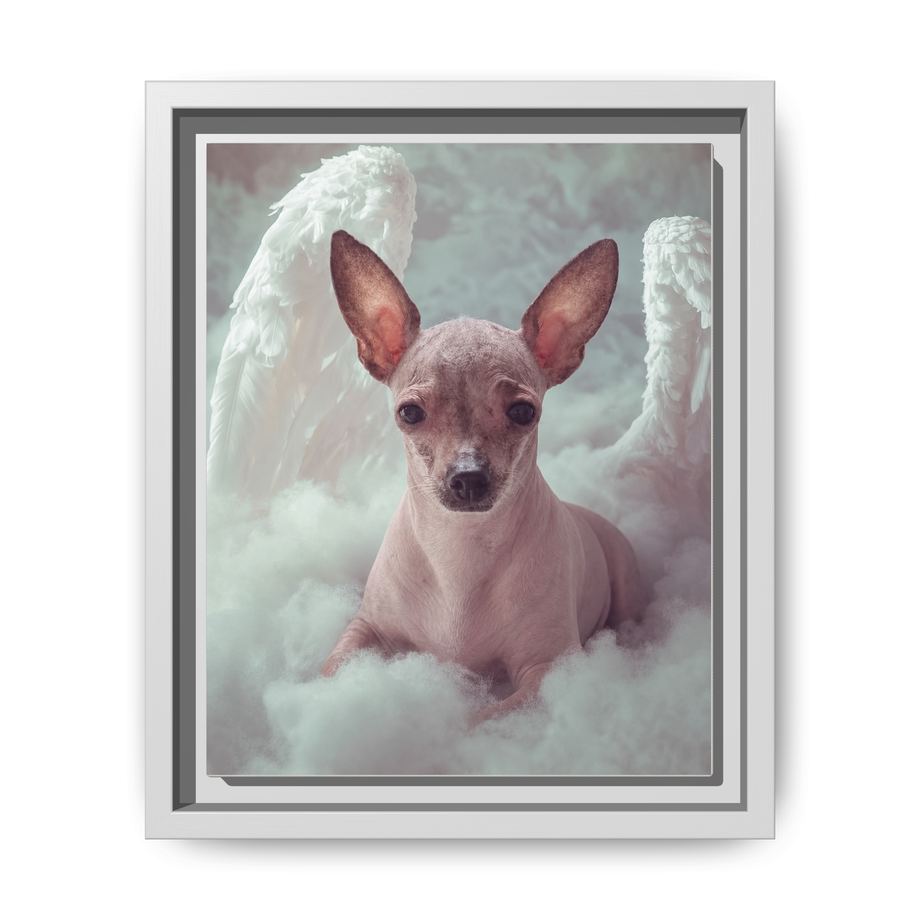 Framed 8x10 White front
