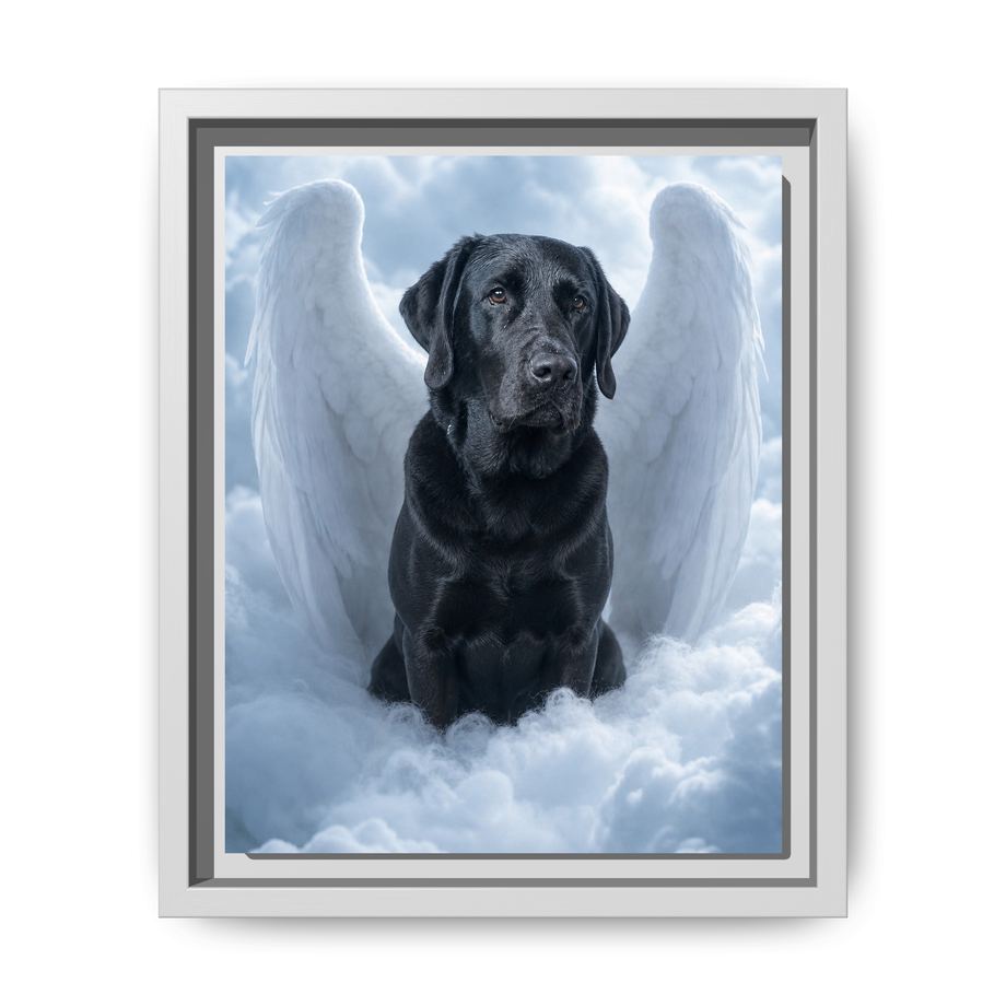 Framed 8x10 White front