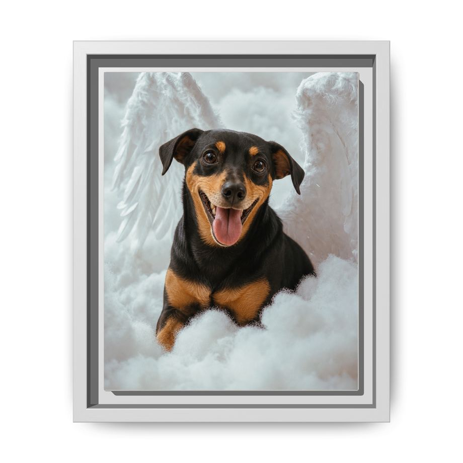 Framed 8x10 White front