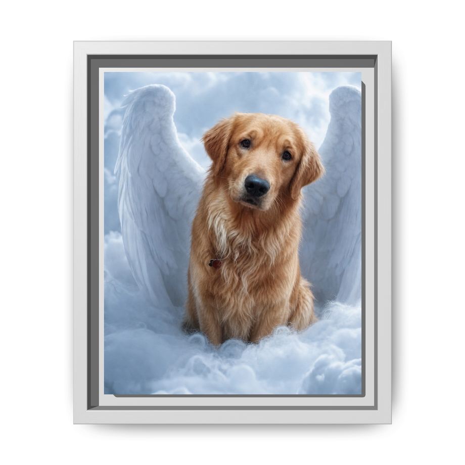 Framed 8x10 White front