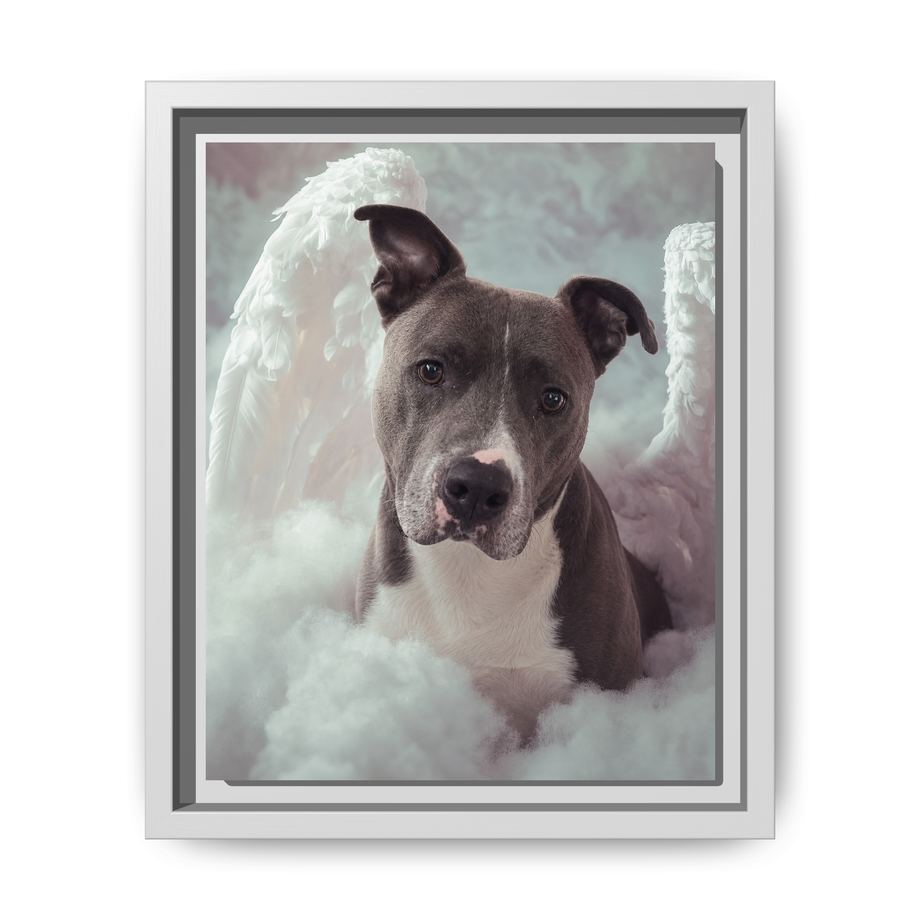 Framed 8x10 White front