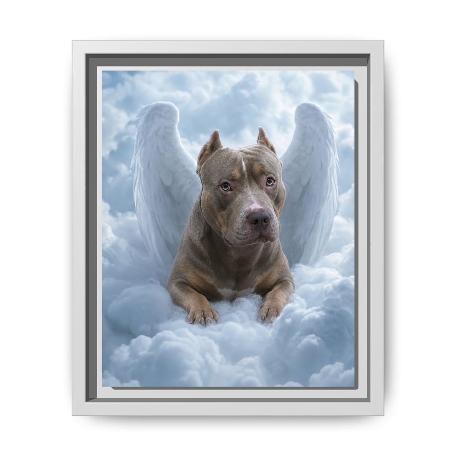 Framed 8x10 White front