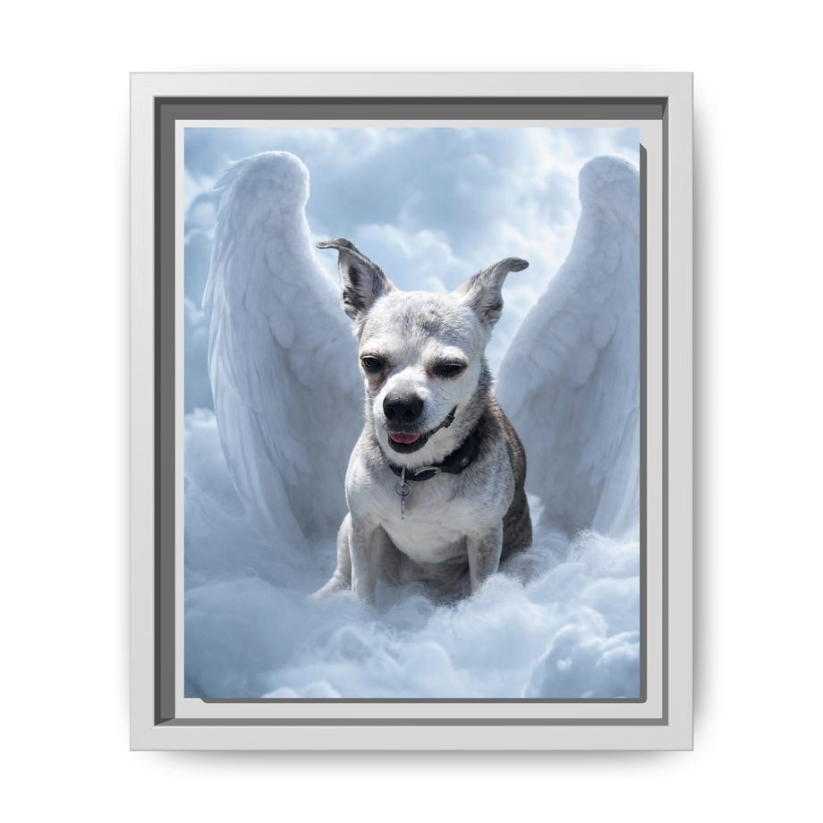 Framed 8x10 White front