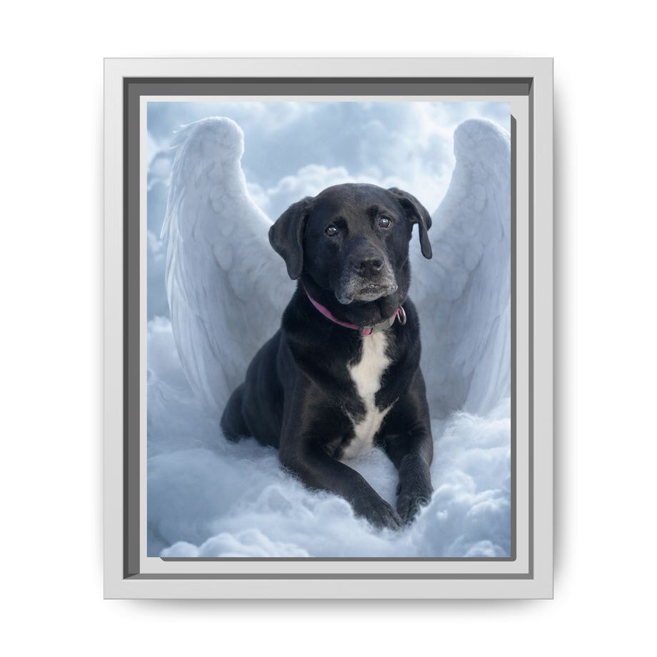Framed 8x10 White front