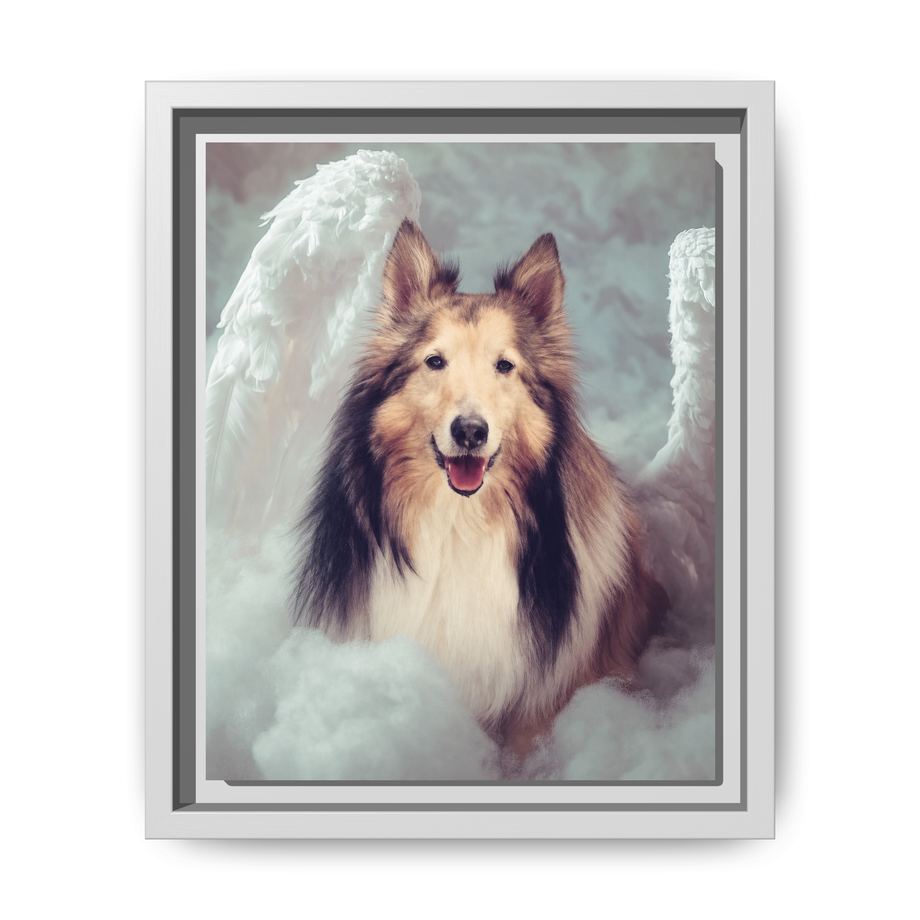 Framed 8x10 White front