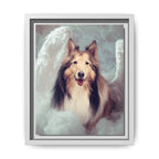 Framed 8x10 White front