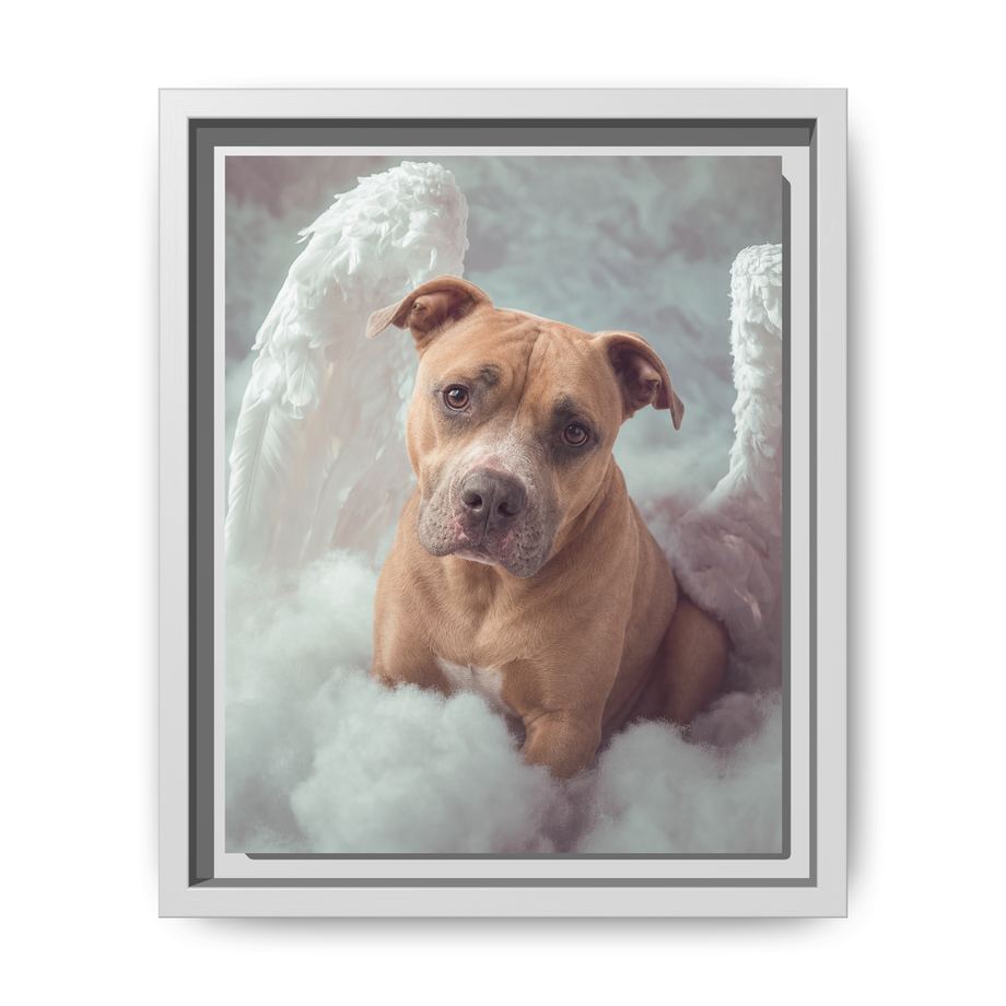 Framed 8x10 White front
