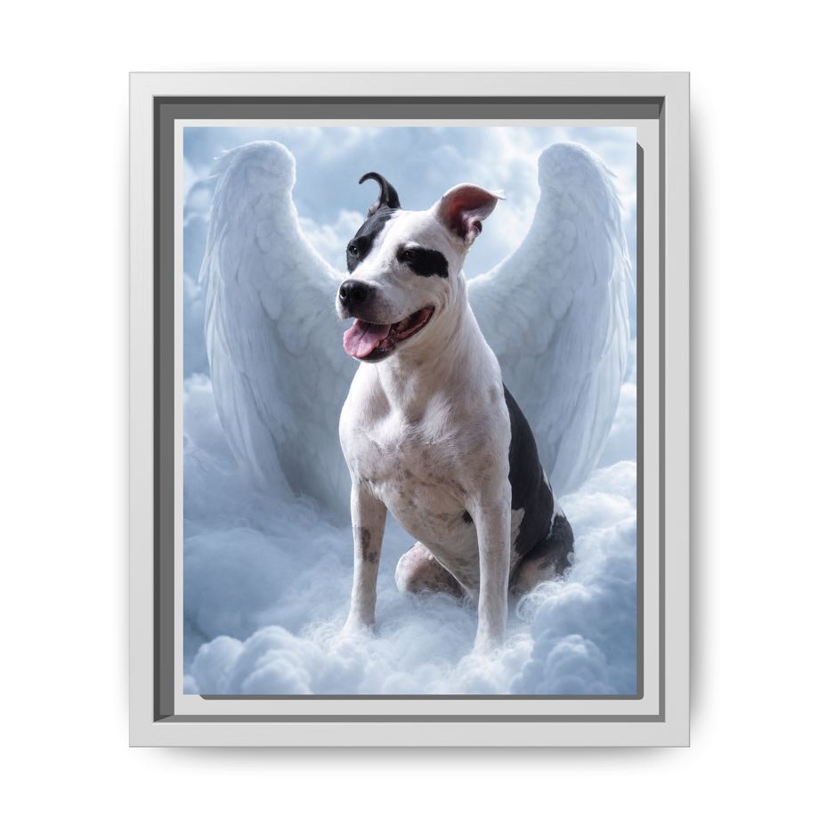 Framed 8x10 White front