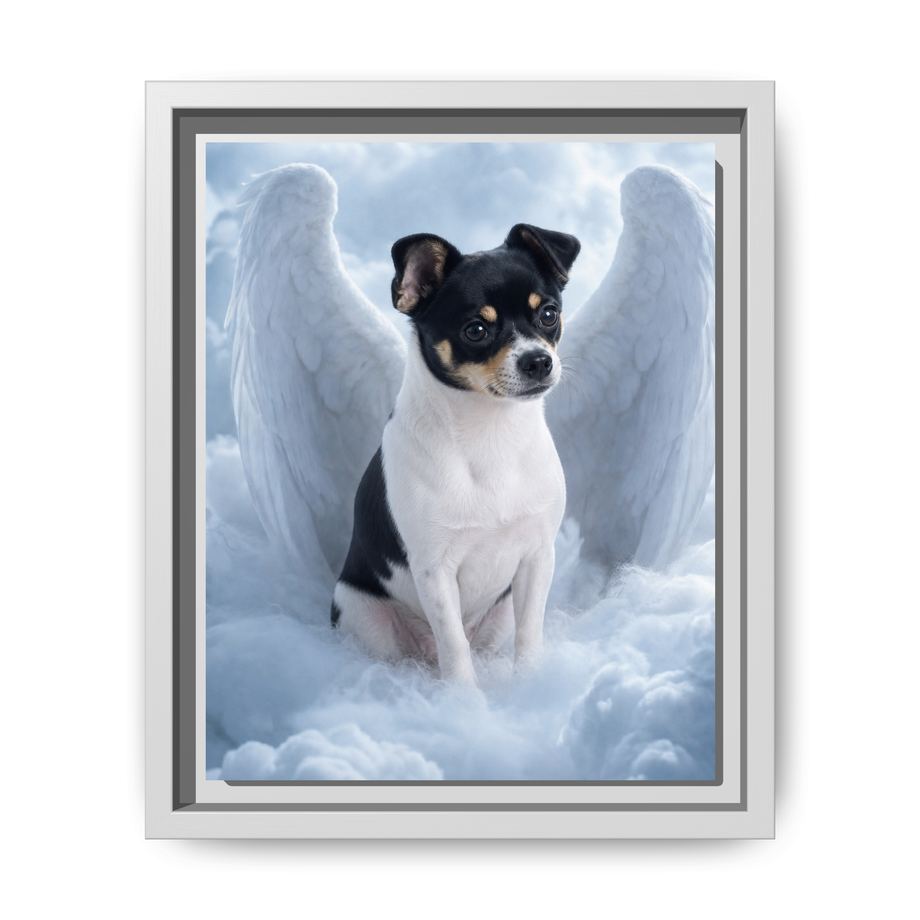 Framed 8x10 White front