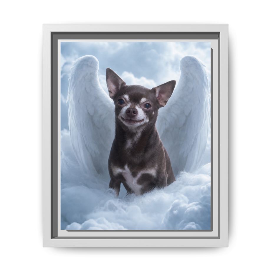 Framed 8x10 White front