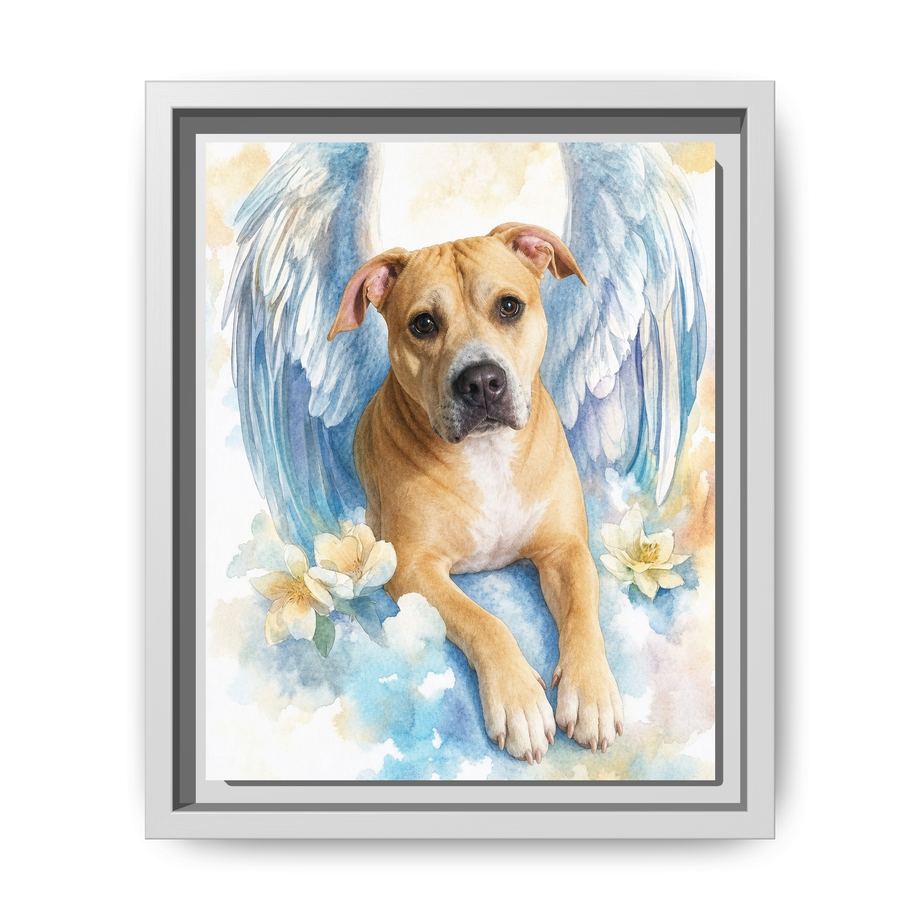 Framed 8x10 White front