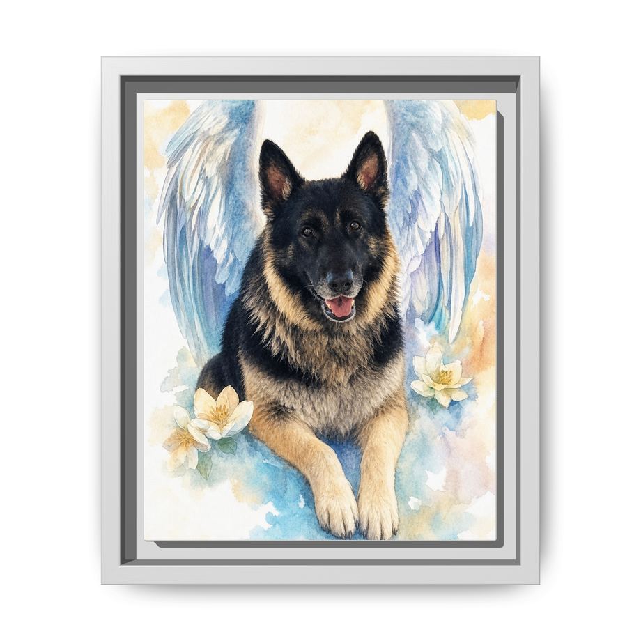 Framed 8x10 White front