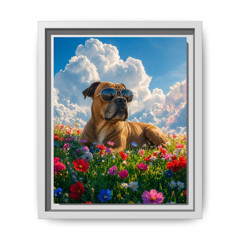 Framed 8x10 White front