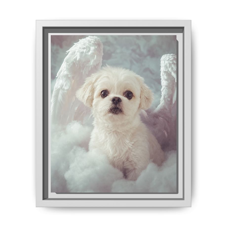 Framed 8x10 White front