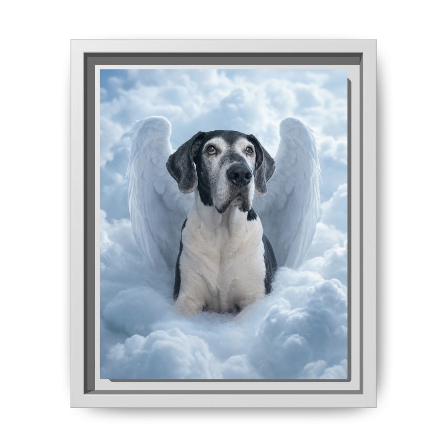 Framed 8x10 White front