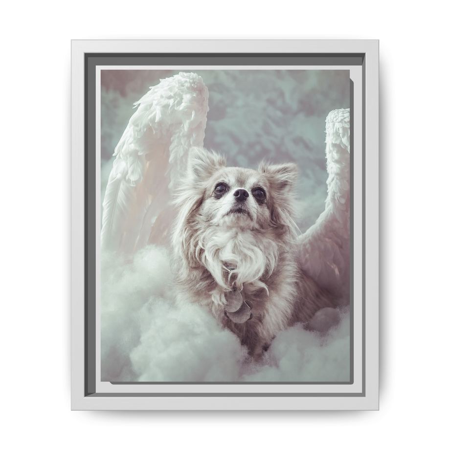 Framed 8x10 White front