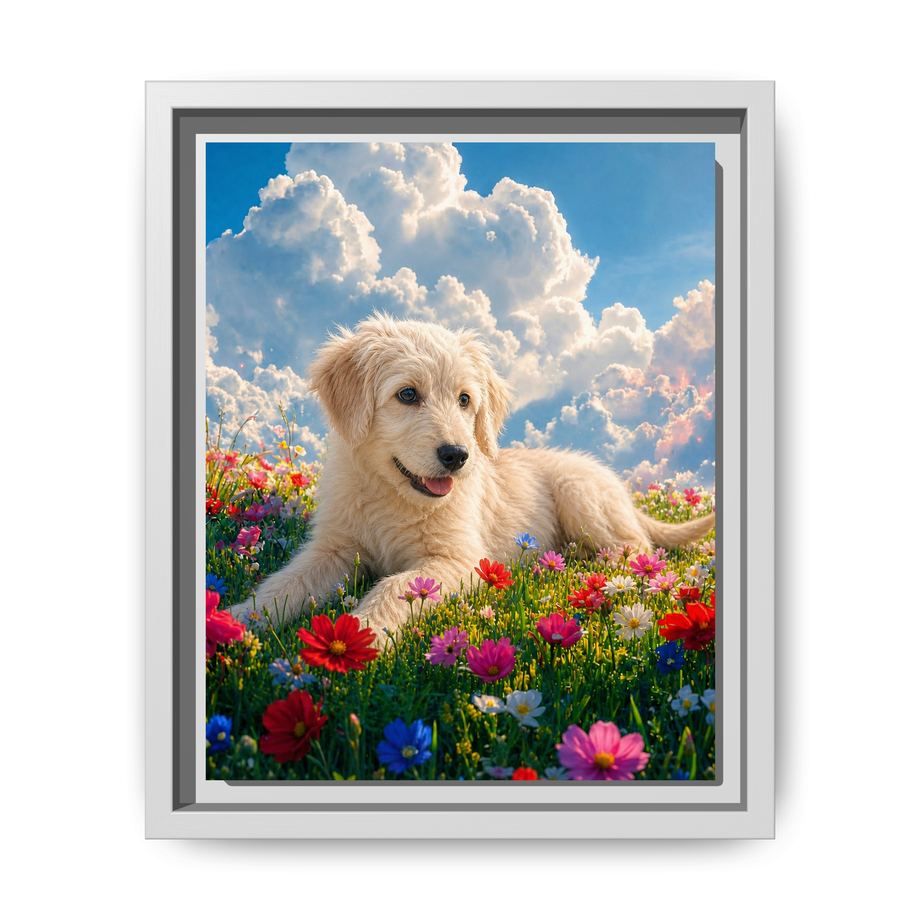 Framed 8x10 White front